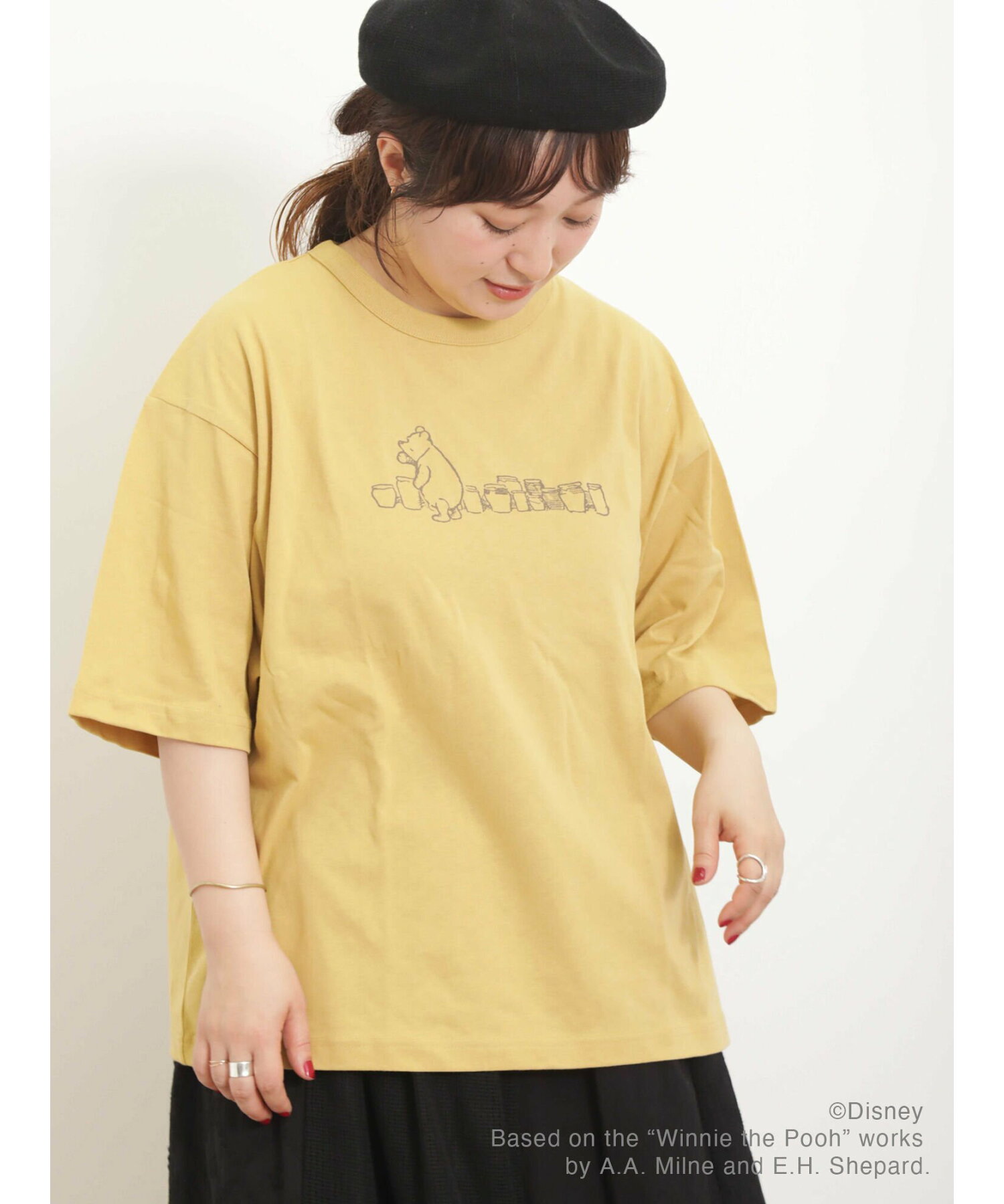 【Disney】くまのプーさん/プリントアソートTシャツ